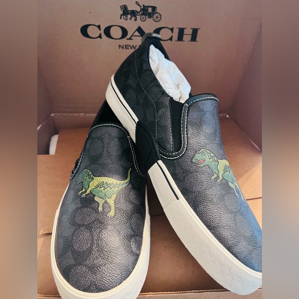 New Men’s Coach Rexy Slip-ons
